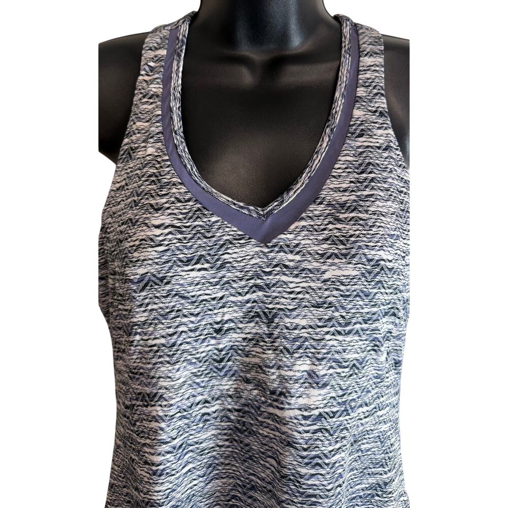 MPG Mondetta Travel Dress Women Medium Purple Racerback Built In Bra Stretch New - Picture 2 of 10